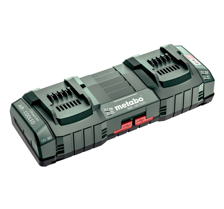 Metabo Dual Quick Charger ASC 145 Duo