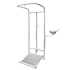 Double Combo Operated Safety Shower