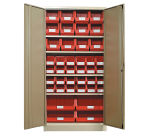 Ivory - Linbin ® Storage Bin Cabinet Kit