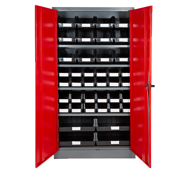 Red Door - Linbin ® Storage Bin Cabinet Kit