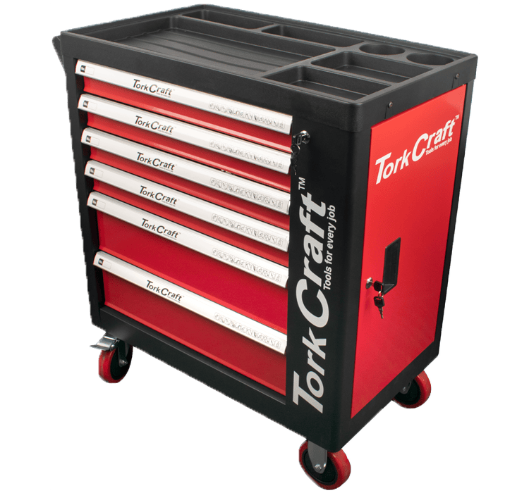 6 Drawer Roller Tool Cabinet - 184Pce