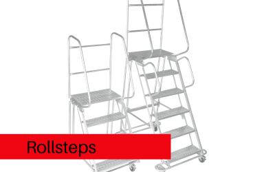6 Step Rolling Ladder Safety