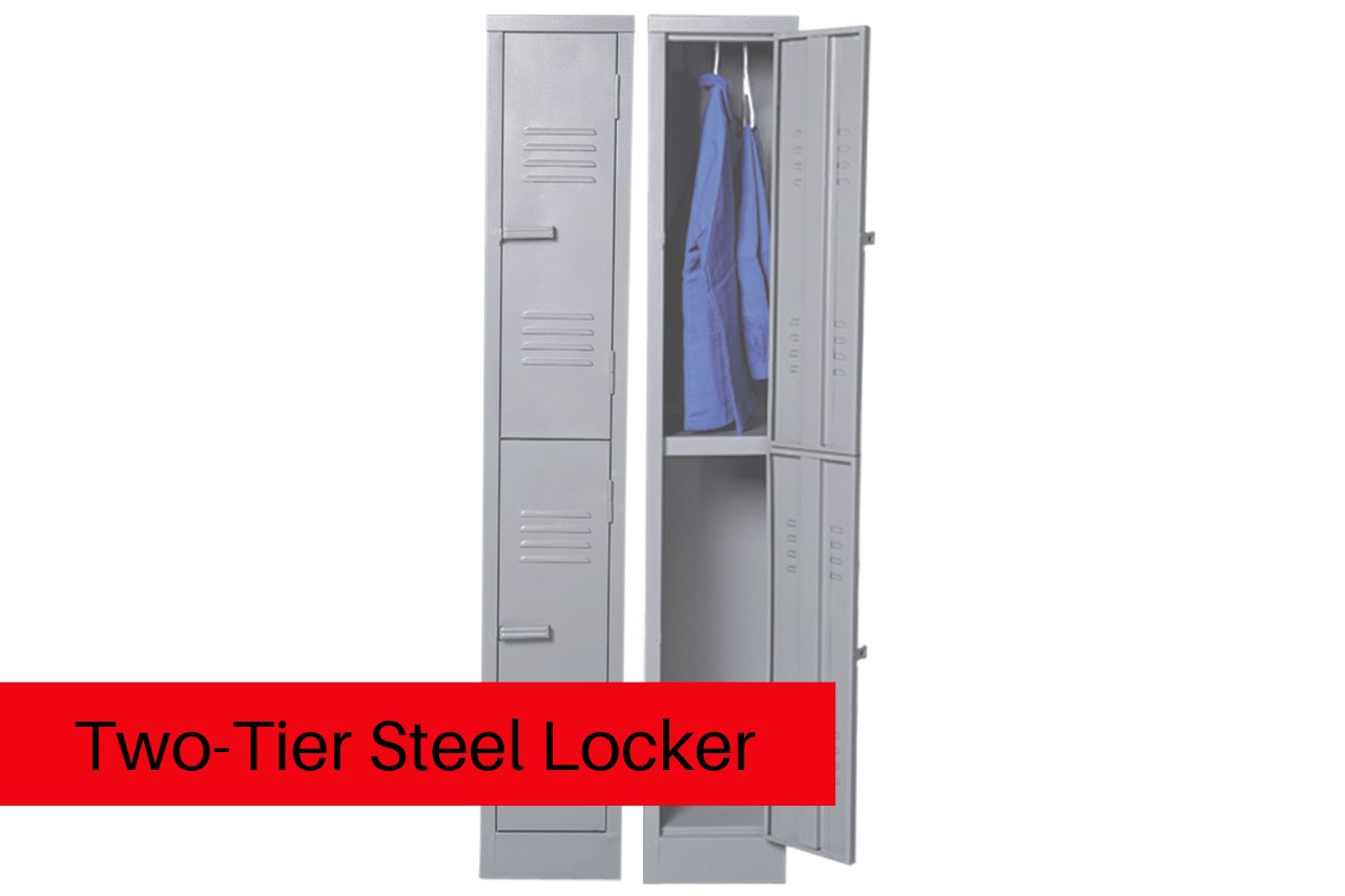 Two Tier Steel Locker