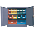 Linbin ® Storage Bin Half Size Cabinet Kit 2