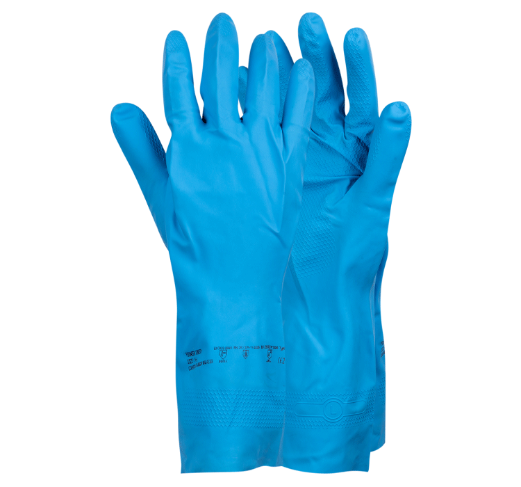 Blue Nitrile House Hold Glove