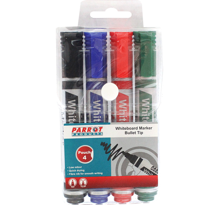 Whiteboard Markers Pouch 4 Bullet