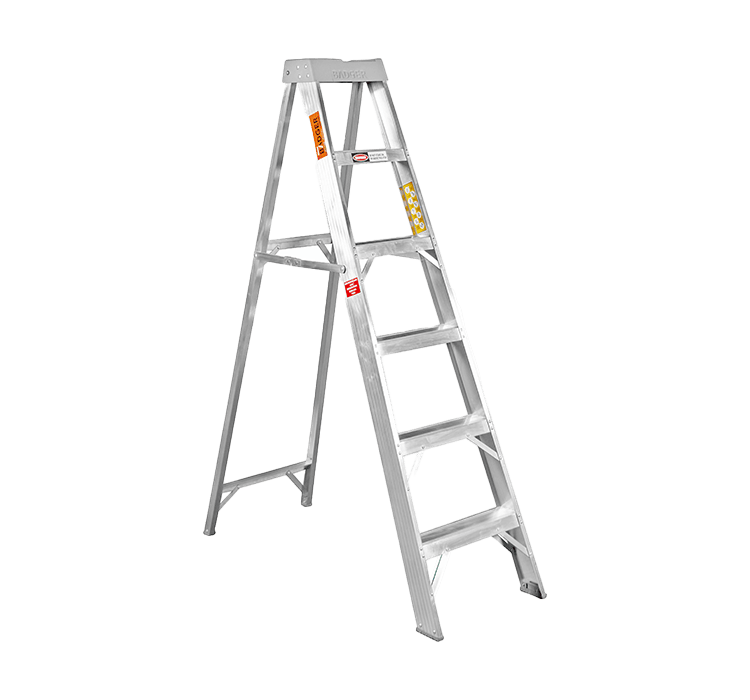 Heavy Duty Aluminium Single Sided A-Frame Ladder