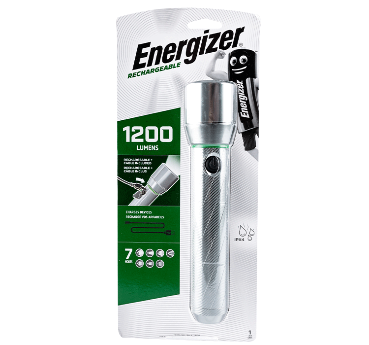 Energizer Vision HD Rechargeable Metal Light