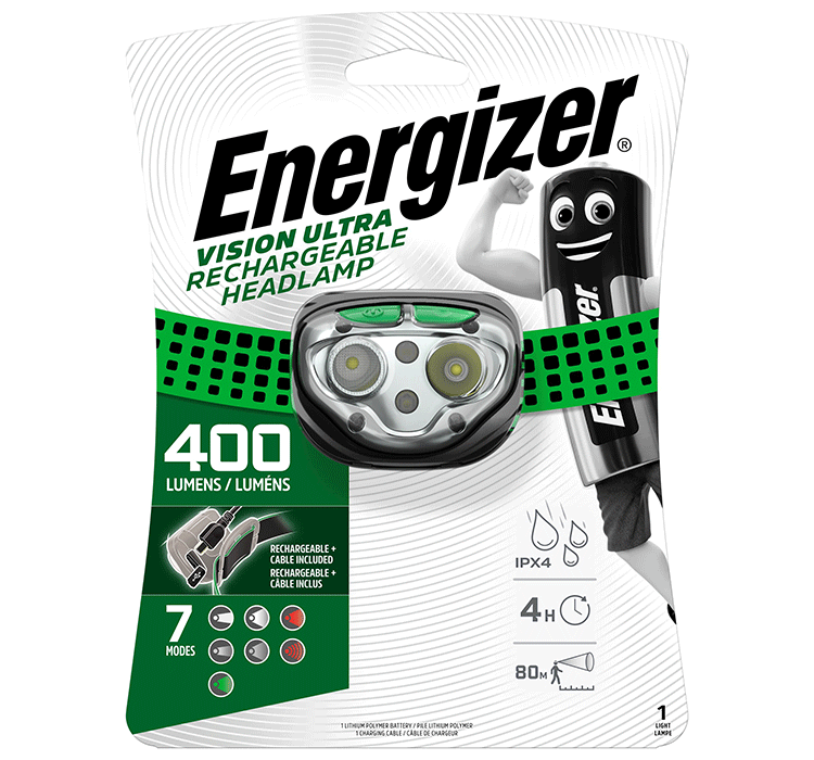 Energizer Vision Ultra Rechargeable Headlight