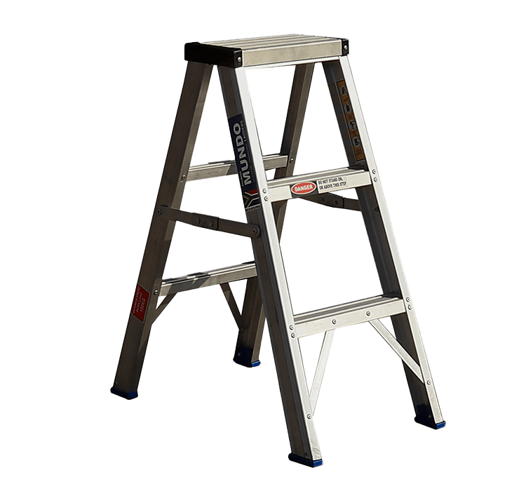 Aluminium Domestic Double Sided A-Frame Ladder