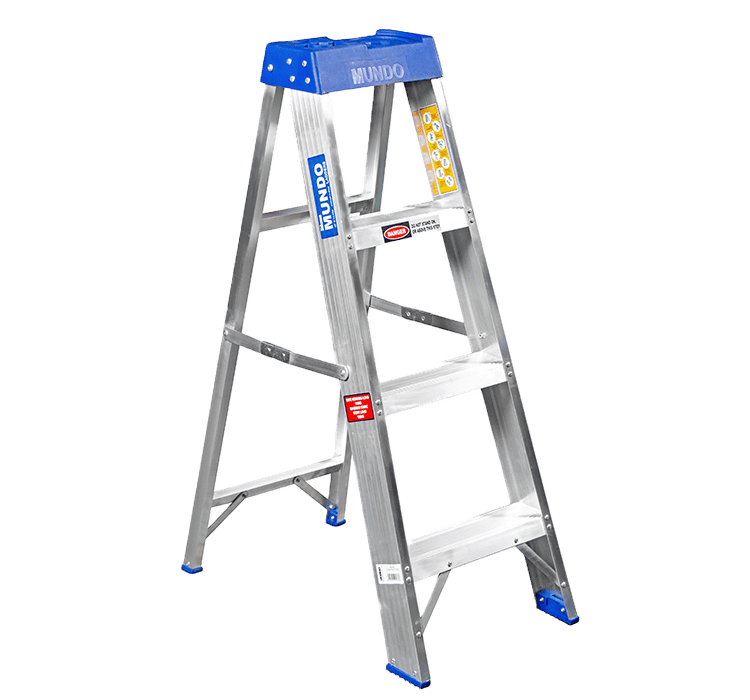 Aluminium Single Sided Medium A-Frame Ladder