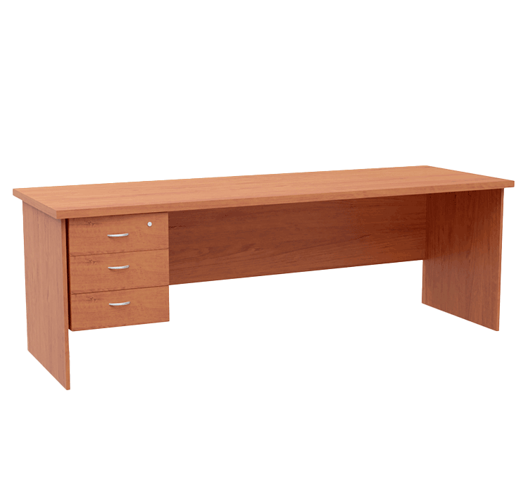 Office Desk with 3 Drawer Pedestal