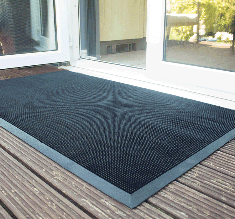 Fingertip Rubber Doormat