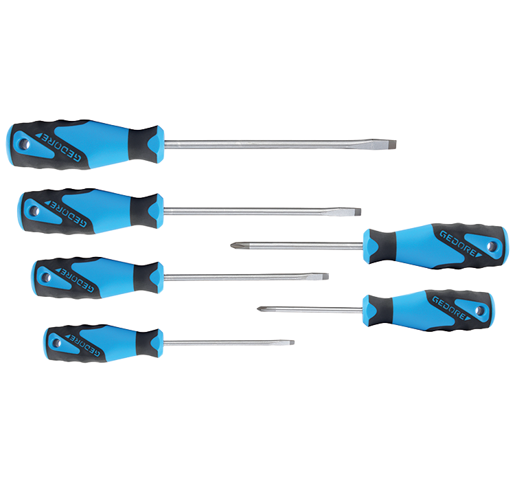 Gedore 3C Screwdriver Set - 6 Pieces