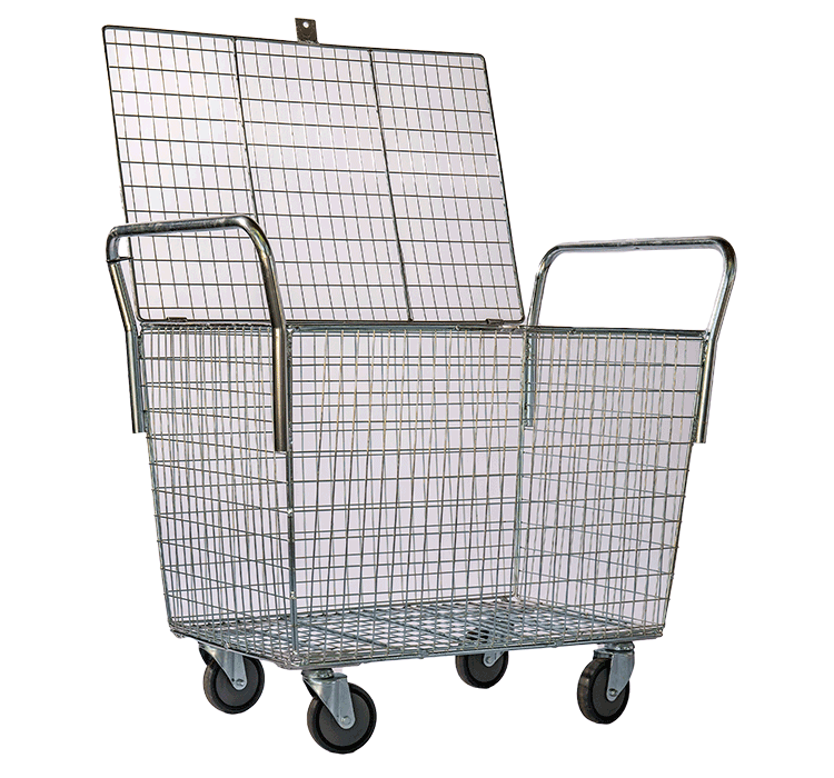 Parcel Trolley With Lid