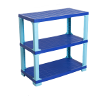 Canteen Twiggy 3 Tier Plastic Shelving