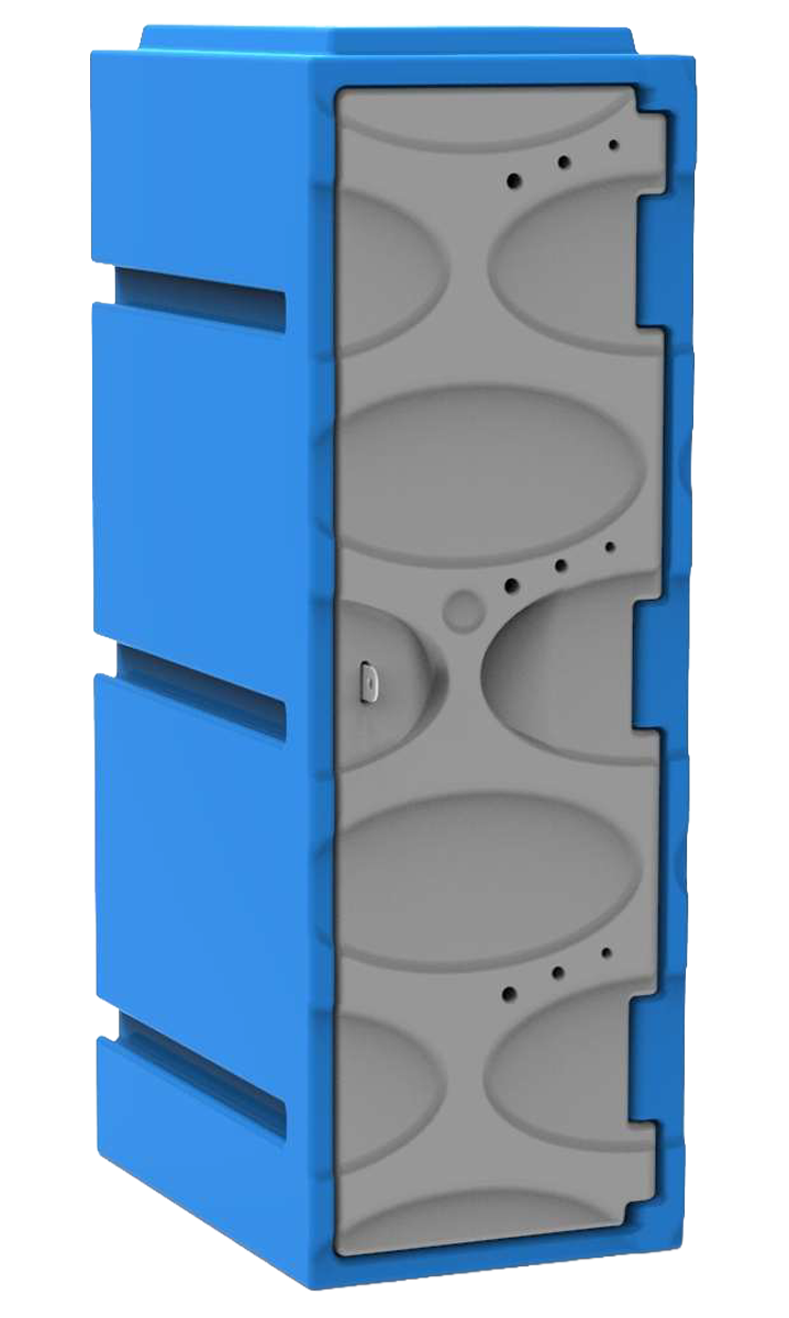 Stackable Plastic Clothing Locker